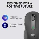 Logitech Signature M650, Ratón grafito, mano derecha, Óptico, Bluetooth, 4000 DPI, Grafito