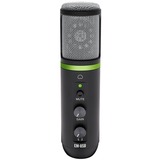 MACKIE EM-USB, Micrófono negro