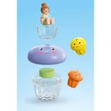 PLAYMOBIL Junior Aqua & Tinti: Familia de medusas coloridas, Juegos de construcción 