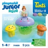 PLAYMOBIL Junior Aqua & Tinti: Familia de medusas coloridas, Juegos de construcción 
