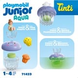 PLAYMOBIL Junior Aqua & Tinti: Familia de medusas coloridas, Juegos de construcción 