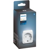 Philips 929003050601, Toma de corriente con interruptor blanco