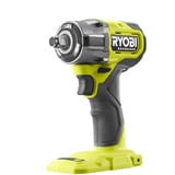 Ryobi Atornillador de impacto inalámbrico ONE+ Brushless RIW18CBL-0, 18 Voltios, Tornillo de percusión verde/Negro