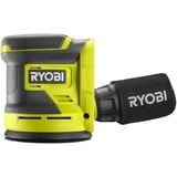 Ryobi ONE+ Lijadora excéntrica a batería RROS18-0, 18Volt, Lijadora orbital verde/Negro