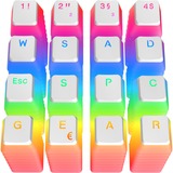 SPC Gear SPG176, Cubierta de teclado blanco/Transparente