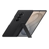 Samsung Funda de Carbono con Soporte, Funda para teléfono móvil negro