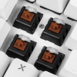Sharkoon SKILLER SGK3 teclado USB QWERTZ Alemán Blanco, Teclado para gaming blanco, Completo (100%), USB, Interruptor mecánico, QWERTZ, LED RGB, Blanco