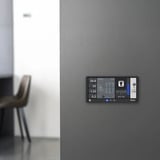 Shelly Wall Display X2 Black + Blu H&T, Panel de control negro