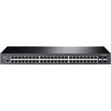 TP-Link Omada SG3452 switch Gestionado L2+ Gigabit Ethernet (10/100/1000) 1U Negro, Interruptor/Conmutador Gestionado, L2+, Gigabit Ethernet (10/100/1000), Montaje en rack, 1U