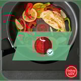 Tefal Sartén Hard Titanium Pro, Ø 20cm, Pan negro