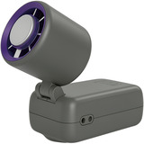 Verbatim Cool 'n' Go Ice Touch Mini, Ventilador gris/Lila