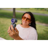 Verbatim Cool 'n' Go Ice Touch Mini, Ventilador gris/Lila