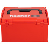 fischer 508138, Caja de herramientas rojo/Negro