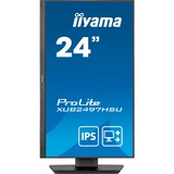 iiyama XUB2497HSU-B2 pantalla para PC 60,5 cm (23.8") 1920 x 1080 Pixeles Full HD LED Negro, Monitor LED negro (mate), 60,5 cm (23.8"), 1920 x 1080 Pixeles, Full HD, LED, 1 ms, Negro