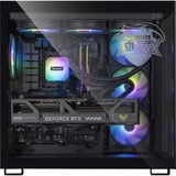 ALTERNATE ALT-aTTaX-AMD-001, Gaming-PC negro/Transparente