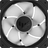 ASUS TUF Gaming TR120 ARGB Reverse Fan - Triple Pack Carcasa del ordenador Ventilador 12 cm Negro negro/Transparente, Ventilador, 12 cm, Negro