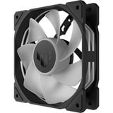 ASUS TUF Gaming TR120 ARGB Reverse Fan - Triple Pack Carcasa del ordenador Ventilador 12 cm Negro negro/Transparente, Ventilador, 12 cm, Negro