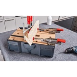 BESSEY sargento de mesa de acero macizo GTR16S6H, Gato plateado/Rojo