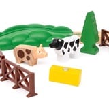 BRIO World Rote Lola Set de tren granja, Ferrocarril 