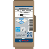 Bosch 2 608 690 100 Rotary hammer chisel attachment accesorio para martillo perforador, Cincel Rotary hammer chisel attachment, Bosch, Acero inoxidable, 30 cm, 5 pieza(s)
