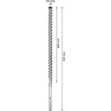 Bosch Expert Broca para martillo SDS Max-8X, Taladro Martillo perforador, Hammer drill bit, 2,2 cm, 520 mm, Concreto, Piedra, 40 cm