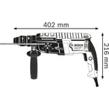 Bosch GBH 2-28 F 4000 RPM SDS Plus 3,1 kg Negro, Azul, Martillo perforador azul/Negro, SDS Plus, Negro, Azul, 4000 RPM, 3 cm, 1,3 cm, 2,8 cm