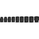 Bosch Juego de dados de impacto PRO 3/8", 9 piezas, Llave de tubo negro