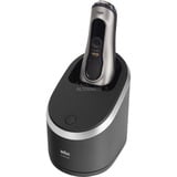 Braun Series 9 Pro+ 9565cc Wet & Dry Máquina de afeitar de láminas Recortadora Metálico acero fino/Negro, Máquina de afeitar de láminas, Metálico, Batería, Ión de litio, 60 min, Caja