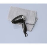 Clatronic HT 3393, Secador de pelo negro/Plateado