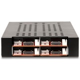 DeLOCK Marco extraíble de 3,5″ para 4 x M.2 NVMe SSD, Chasis intercambiable 