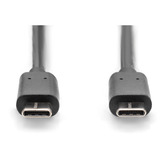 Digitus Cable de conexión USB 2.0 USB-C > USB-C negro