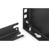 Digitus Soporte de pared para equipo de 19 pulgadas 4 U negro