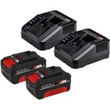 EINHELL GE-CM 36/36 Li Batería Negro, Rojo, Cortacésped rojo/Negro, 36 cm, 2,5 cm, 7,5 cm, 400 m², 4 rueda(s), Sin escobillas