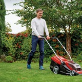 EINHELL GE-CM 36/36 Li Batería Negro, Rojo, Cortacésped rojo/Negro, 36 cm, 2,5 cm, 7,5 cm, 400 m², 4 rueda(s), Sin escobillas
