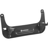 GARDENA 4045-60 pieza y accesorio para cortacésped Colgador de pared para cortacésped, Soporte negro, Colgador de pared para cortacésped, Gardena, SILENO minimo, SILENO city, smart SILENO city, SILENO life, smart SILENO life., Negro