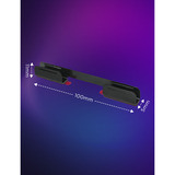 Govee Clips de doblado para tubo de luz neón negro