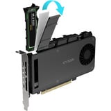 Icy Dock ExpressSlot Slide MB204MP-B, Tarjeta de interfaz negro