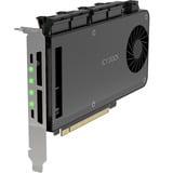 Icy Dock ExpressSlot Slide MB204MP-B, Tarjeta de interfaz negro