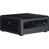 Intel® NUC NUC10i7FNHN UCFF Negro i7-10710U 1,1 GHz, Barebone negro, UCFF, Mini PC barebone, DDR4-SDRAM, M.2, Serial ATA III, Ethernet, Wi-Fi 6 (802.11ax)