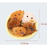 Just Play Capibaras de Apoyo Emocional, Peluches 