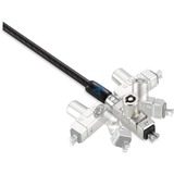 Kensington K64441EUM cable antirrobo Negro, Castillo negro, Kensington, Llave, Acero al carbón, Negro
