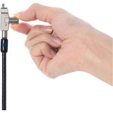 Kensington K64441EUM cable antirrobo Negro, Castillo negro, Kensington, Llave, Acero al carbón, Negro