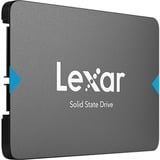 Lexar NQ100 2.5" 960 GB Serial ATA III, Unidad de estado sólido gris, 960 GB, 2.5", 550 MB/s, 6 Gbit/s