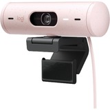Logitech Brio 500, Webcam rosa/Negro