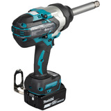 Makita Atornillador de impacto a batería DTW1005Z, 18 Voltios, Tornillo de percusión azul/Negro