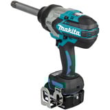 Makita Atornillador de impacto a batería DTW1005Z, 18 Voltios, Tornillo de percusión azul/Negro