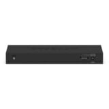 Netgear GS308LP, Interruptor/Conmutador negro
