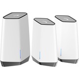 Netgear Orbi Pro WiFi 6 Tri-band Mesh System (SXK80B3) Tribanda (2,4 GHz/5 GHz/5 GHz) Wi-Fi 6 (802.11ax) Gris, Blanco 14 Interno, Enrutador de malla blanco, Gris, Blanco, Interno, Poder, Tribanda (2,4 GHz/5 GHz/5 GHz), Wi-Fi 6 (802.11ax), 802.11a, 802.11b, 802.11g, Wi-Fi 4 (802.11n), Wi-Fi 5 (802.11ac), Wi-Fi 6 (802.11ax)