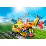 PLAYMOBIL City Life - Helicóptero de rescate, Juegos de construcción 