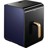 Panasonic NF-CC600AXE, Freidora de aire caliente negro/Azul oscuro